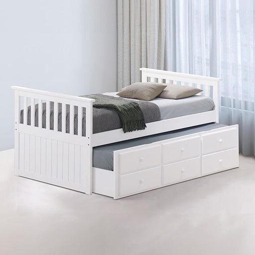 Captain Bed Clemens White - Olympia Furniture (Saint George, Utah)