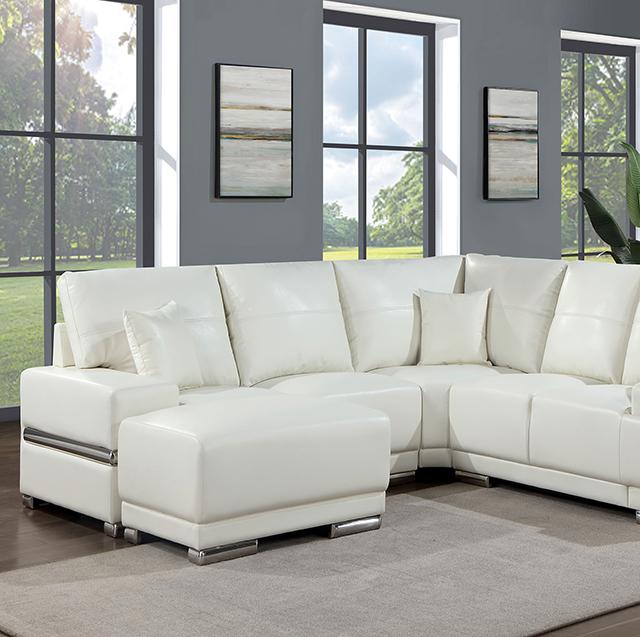 ALTHEA Sectional, White - Olympia Furniture (Saint George, Utah)