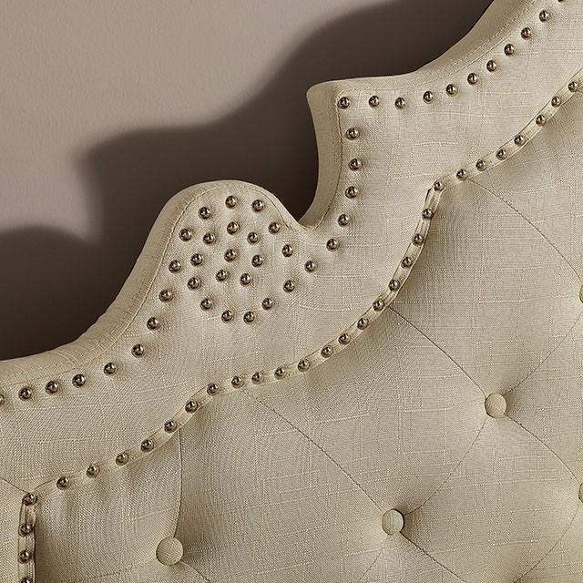 Aubree Bed Beige - Olympia Furniture (Saint George, Utah)