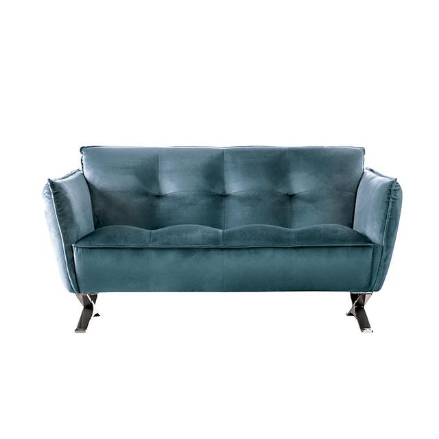 Civellutino Loveseat Teal - Olympia Furniture (Saint George, Utah)