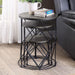 Madyson 3 Pc. Nesting Table Black - Olympia Furniture (Saint George, Utah)