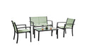 Ibiza 4 Pc. Green Sling Set K/D - Olympia Furniture (Saint George, Utah)