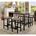 Vilvoorde 5 Pc. Counter Ht. Table Set - Olympia Furniture (Saint George, Utah)
