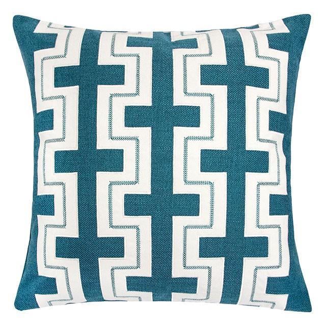 Kari Teal 20" X 20" Pillow, Turquoise - Olympia Furniture (Saint George, Utah)