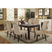 Mashall Beige/Antique Black Side Chair, Ivory (2/CTN) - Olympia Furniture (Saint George, Utah)