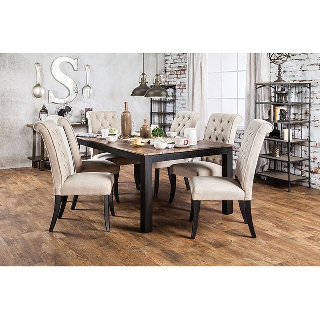MARSHALL Rustic Oak Dining Table - Olympia Furniture (Saint George, Utah)