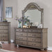 SYRACUSE Dresser, Gray - Olympia Furniture (Saint George, Utah)