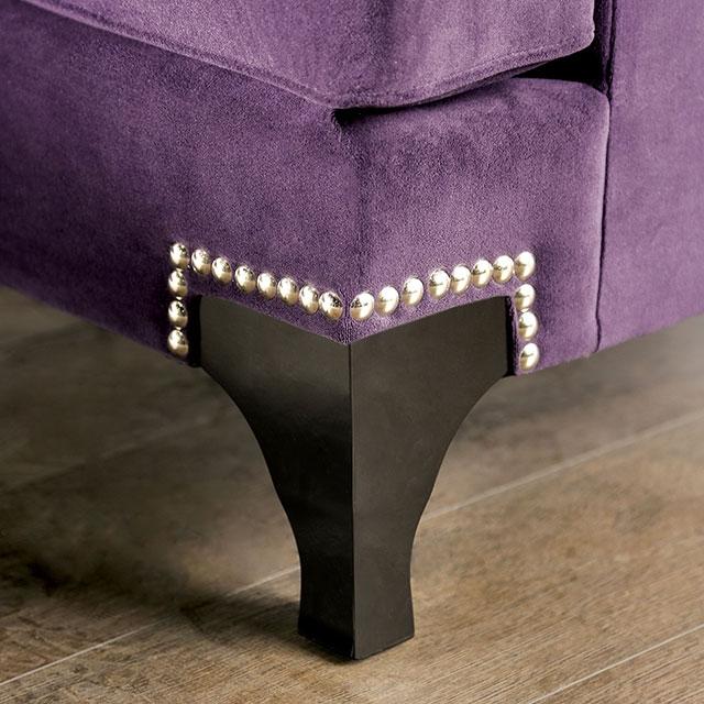 Sisseton Purple Sofa - Olympia Furniture (Saint George, Utah)
