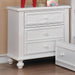 OLIVIA White Night Stand - Olympia Furniture (Saint George, Utah)