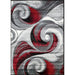 Niksar Red 5' X 7' Area Rug - Olympia Furniture (Saint George, Utah)