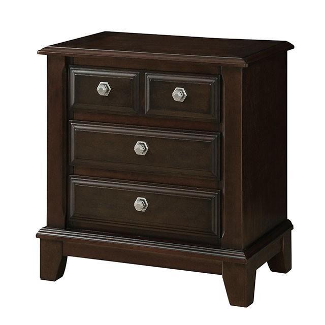 Litchville Brown Cherry Night Stand - Olympia Furniture (Saint George, Utah)