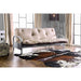 Aksel Black/Red Futon Mattress, Khaki & Brown - Olympia Furniture (Saint George, Utah)