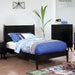 LENNART II Black & White Cal.King, E.King, Full, Queen, Twin Bed - Olympia Furniture (Saint George, Utah)