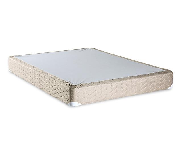 Lilium White/Brown Foundation, E.King - Olympia Furniture (Saint George, Utah)