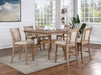 UPMINSTER Counter Ht. Chair (2/CTN), Natural Tone/Beige - Olympia Furniture (Saint George, Utah)