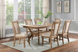 UPMINSTER Side Chair (2/CTN), Natural Tone/Beige - Olympia Furniture (Saint George, Utah)