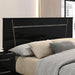 MAGDEBURG Cal.King Bed, Black & White - Olympia Furniture (Saint George, Utah)