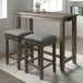 Caerleon 3 & 4 Piece Counter Ht. Set Gray & Blue - Olympia Furniture (Saint George, Utah)