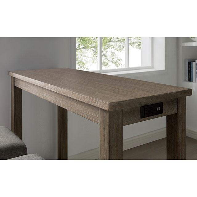 Caerleon 3 & 4 Piece Counter Ht. Set Gray & Blue - Olympia Furniture (Saint George, Utah)