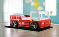 FIERSTALL Twin Bed, Red - Olympia Furniture (Saint George, Utah)