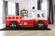 FIERSTALL Twin Bed, Red - Olympia Furniture (Saint George, Utah)