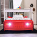 FIERSTALL Twin Bed, Red - Olympia Furniture (Saint George, Utah)