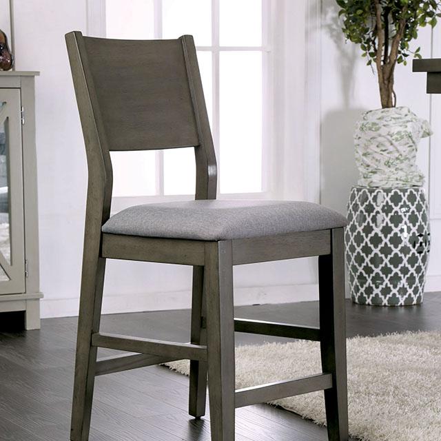 Anton Counter Ht. Chair (2 Box) Gray - Olympia Furniture (Saint George, Utah)
