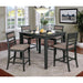 Fafnir 5 & 7 Piece Counter Ht Table Set - Olympia Furniture (Saint George, Utah)