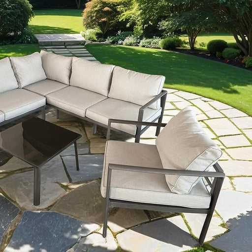 Farisha 6 Pc. Outdoor Sectional Set - Olympia Furniture (Saint George, Utah)