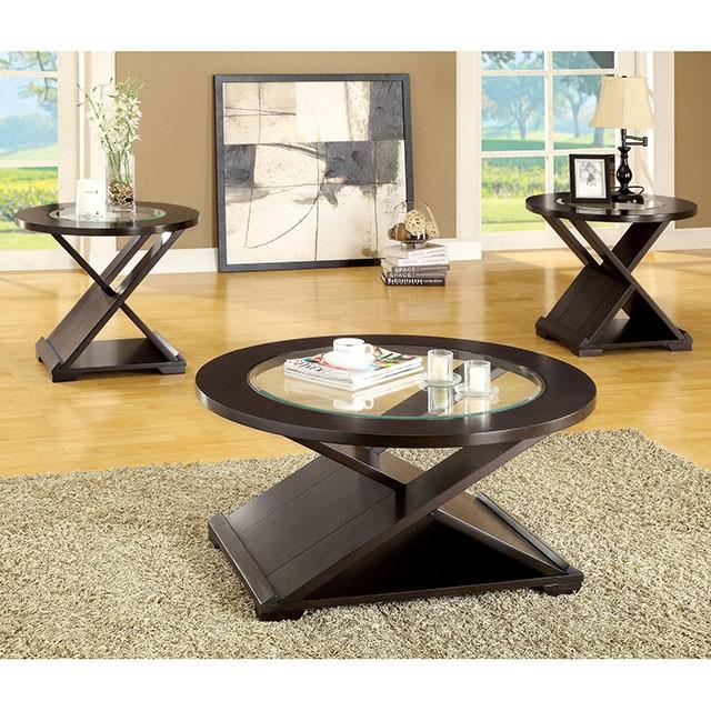 Orbe Espresso 3 Pc. Table Set - Olympia Furniture (Saint George, Utah)