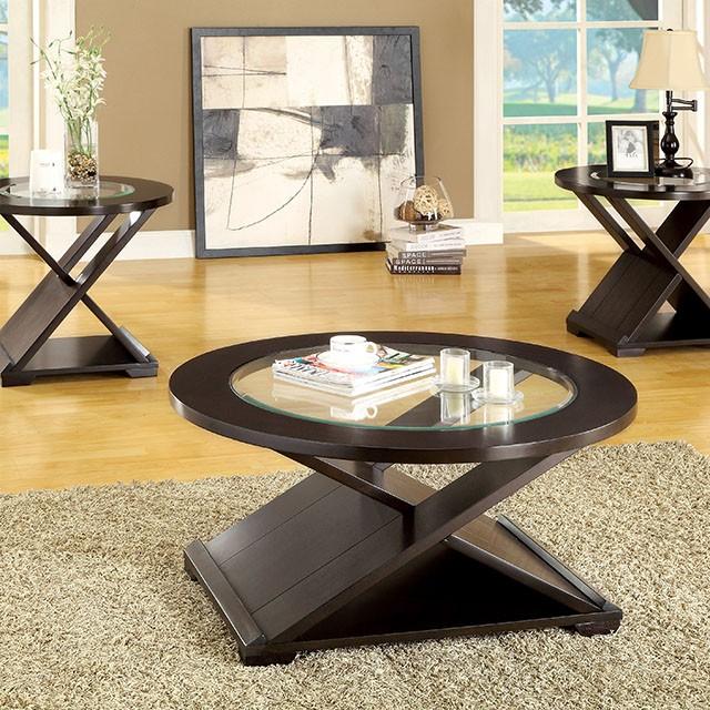 Orbe Espresso 3 Pc. Table Set - Olympia Furniture (Saint George, Utah)