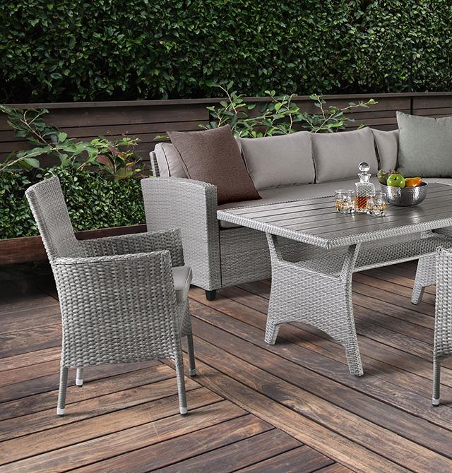 Kimara 3 & 5 Piece. Patio Dining Set - Olympia Furniture (Saint George, Utah)