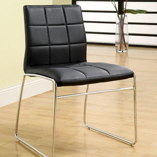Oahu Black Side Chair - Olympia Furniture (Saint George, Utah)