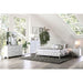 IRIA Vintage White Cal.King, E.King, & Full Bed - Olympia Furniture (Saint George, Utah)