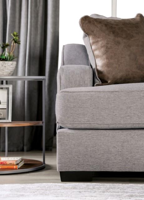SKYLINE Sofa, Light Gray/Brown - Olympia Furniture (Saint George, Utah)