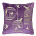 Rina Purple 20" X 20" Pillow, Purple - Olympia Furniture (Saint George, Utah)