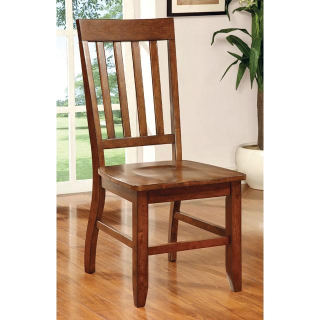 FOSTER I Dark Oak Side Chair (2/CTN) - Olympia Furniture (Saint George, Utah)