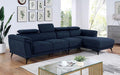 NAPANEE Sectional, Navy - Olympia Furniture (Saint George, Utah)