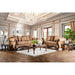 NICANOR Tan/Gold Sofa - Olympia Furniture (Saint George, Utah)