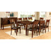 HILLSVIEW I Brown Cherry 78" Dining Table w/ 18" Leaf - Olympia Furniture (Saint George, Utah)