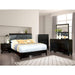 Enrico Espresso Vanity w/ Stool - Olympia Furniture (Saint George, Utah)