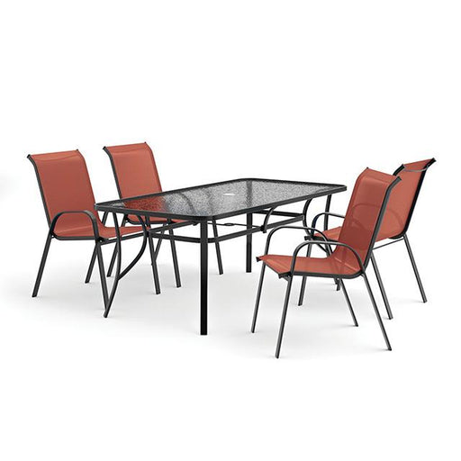 Pierro 5 Pc. Outdoor Dining Set - Olympia Furniture (Saint George, Utah)