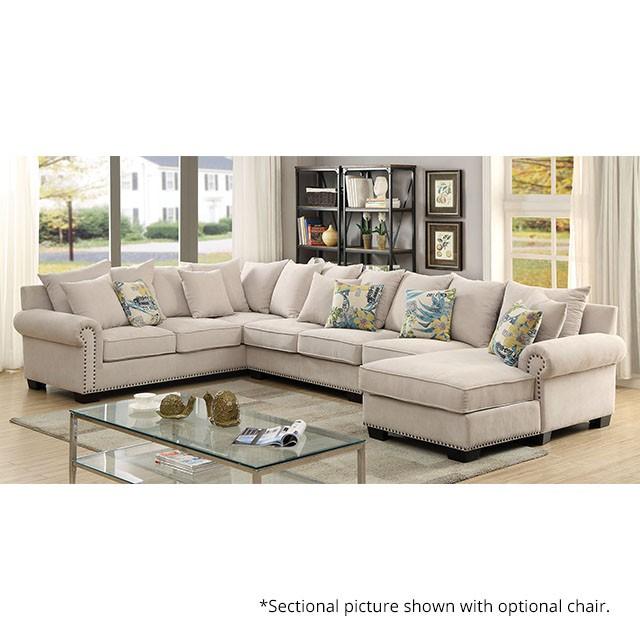 SKYLER Beige Sectional - Olympia Furniture (Saint George, Utah)
