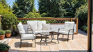Arezzo 5 Pc. Outdoor Furniture Set - Olympia Furniture (Saint George, Utah)