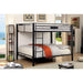 CLAREN Black Queen/Queen Bunk Bed - Olympia Furniture (Saint George, Utah)
