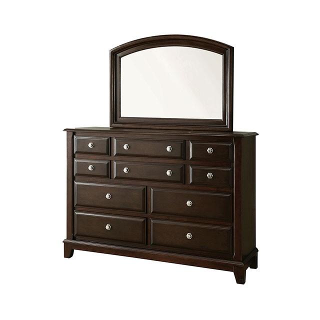 Litchville Brown Cherry Mirror - Olympia Furniture (Saint George, Utah)