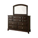 Litchville Brown Cherry Mirror - Olympia Furniture (Saint George, Utah)