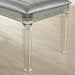 MADDIE Bench, Silver - Olympia Furniture (Saint George, Utah)