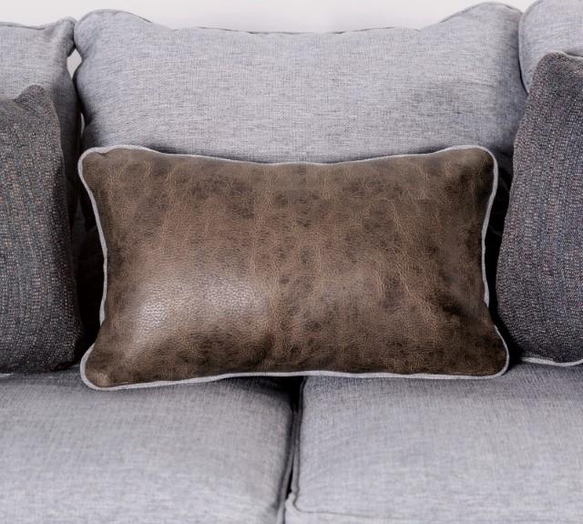SKYLINE Sofa, Light Gray/Brown - Olympia Furniture (Saint George, Utah)
