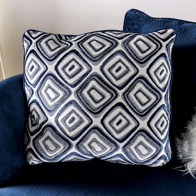WALDPORT Swivel Chair, Navy - Olympia Furniture (Saint George, Utah)